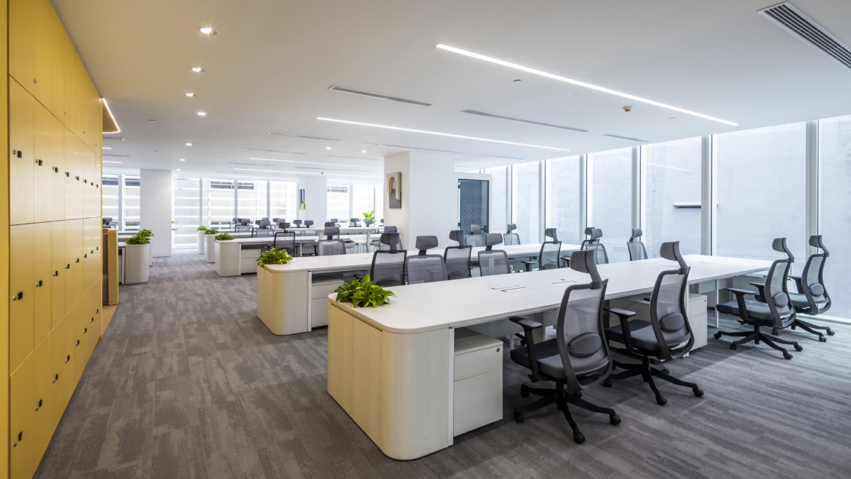 Beberapa Warna Sejuk Untuk Interior Kantor Diantaranya Yaitu